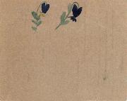 Two Blue Flowers Paul Klee
